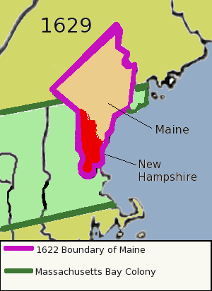 1622 Boundary of Maine