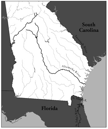Georgia River Borders