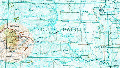 Southwest Corner of South Dakota